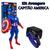 kit Boneco e Relógio Infantil Homem de Ferro Super Heróis Capitão america