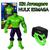 kit Boneco e Relógio Infantil Marvel Avengers Super Heróis Hulk