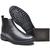 Kit Bota Chelsea Carteira Masculino Couro Tratorada Casual Preto