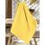 KIT C/ 03 TOALHAS BANHO 70 cm X 1,40 m VELOUR ARTESANALLE LISO LINHA ARTESANALLE Amarelo