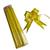 kit c/200 laço pronto fácil c/ filete ouro 30mmx47cm pacote amarelo