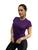 Kit c/ 3 Camisetas Feminina Academia Treinos Malha Leve Roxo