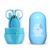 Kit C/4 Peças de Higiene Para Bebê Azul