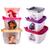 Kit C/ 6 Potinhos Porta Lanche Infantil Frutinha Marmita Princesas e Frozen