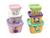 Kit C/ 6 Potinhos Porta Lanche Infantil Frutinha Marmita Minions e Frozen
