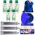 Kit Cabelos Azul Matizador +3 Tinta C/ 3 Ox90ml Matizador + OX Vol 10