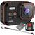 Kit Câmera de ação Wifi SC02 4k 60fps + Memória 32gb + Bastão Filmadora Sport 20mp Mergulho Moto Bike Surf IP68 PRETA