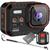 Kit Câmera de ação Wifi SC02 4k 60fps + Memória 64gb + Bastão Filmadora Sport 20mp Mergulho Moto Bike Surf IP68 PRETA