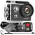 Kit Câmera Filmadora Eken H9R 4K Wi-Fi + 32GB + bastão Monopod Estabilizador de Imagem EIS Controle Remoto preta
