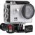 Kit Câmera Filmadora Eken H9R 4K Wi-Fi + Bateria Extra Estabilizador de Imagem EIS Controle Remoto Sport PRATA