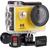 Kit Câmera Filmadora Eken H9R 4K Wi-Fi + Bateria Extra Estabilizador de Imagem EIS Controle Remoto Sport AMARELA