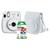 Kit Câmera Instax Mini 11 Fujifilm Instantânea analógica + 10 Filmes + Bolsa Branco