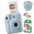 KIT Câmera Instax Mini 12 + Filme + Pregador Azul