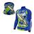 Kit Camisa Blusa Depesca + Bandana C/ Proteção Uv50 C/peixes KIT Kit pintado
