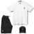 Kit Camiseta Bermuda Plus Size com Boné Conjunto Verão Ad.Oficial Cam, Branco, Berm, Preto, Pv