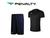 Kit Camiseta e shorts academia futebol treino Penalty Original Kit 3