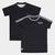 Kit Camiseta Infantil Industrie Recortes Menino - 2 Peças Grafite, Preto