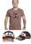 Kit camiseta t shirt moto + bone moto gp  ref.rp01 Marrom