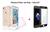 Kit Capa Anti Impacto Transparente + Película De Vidro 5D iPhone 6 Plus Ultra Resistente Película Preta