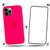 Kit Capa Capinha Case + Película 3D Compatível Com iPhone 12 / 12 Pro Rosa pink