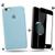 Kit Capa Capinha Case + Película 3d Compatível Com iPhone 6 / 6s Azul-bebê