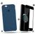 Kit Capa Capinha Case + Película 3D Compatível Com iPhone 6 Plus / 6s Plus Azul
