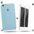 Kit Capa Capinha Case + Película 3D Compatível Com iPhone 6 Plus / 6s Plus Azul-bebê