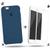 Kit Capa Capinha Case + Película 3D Compatível Com iPhone 6 Plus / 6s Plus Azul-horizonte