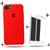 Kit Capa Capinha Case + Película 3D Compatível Com iPhone 7 / 8 / SE 2020 Vermelho