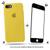 Kit Capa Capinha Case + Película 3D Compatível Com iPhone 7 / 8 / SE 2020 Amarelo