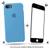 Kit Capa Capinha Case + Película 3D Compatível Com iPhone 7 / 8 / SE 2020 Azul-piscina