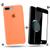 Kit Capa Capinha Case + Película 3D Compatível Com iPhone 7 Plus / 8 Plus Rosa-coral