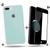 Kit Capa Capinha Case + Película 3D Compatível Com iPhone 7 Plus / 8 Plus Verde-tiffany