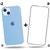 Kit Capa Capinha Case + Película de Vidro 3D Compatível Com iPhone 13 Mini Azul-bebê