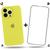 Kit Capa Capinha Case + Película de Vidro 3D Compatível Com iPhone 13 Pro Max Amarelo-lemon