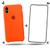 Kit Capa Capinha Case + Película de Vidro 3D Compatível Com iPhone X / XS Laranja