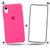 Kit Capa Capinha Case + Película de Vidro 3D Compatível Com iPhone XR Rosa romã