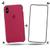 Kit Capa Capinha Case + Película de Vidro 3D Compatível Com iPhone XS Max Bordô