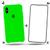 Kit Capa Capinha Case + Película de Vidro 3D Compatível Com iPhone XS Max Verde neon