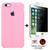 Kit Capa Capinha Case + Película Privacidade 3d Tela Compatível Com iPhone 6 Plus / 6s Plus Rosa-claro