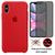 Kit Capa Capinha Case + Película Privacidade 3D Tela Compatível Com iPhone X / XS Vermelho