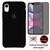 Kit Capa Capinha Case + Película Privacidade 3D Tela Compatível Com iPhone XR Preto