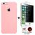 Kit Capa Capinha Case + Película Privacidade 3d Tela Compatível iPhone 6 / 6S Rosa-chiclete