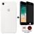 Kit Capa Capinha Case + Película Privacidade 3d Tela Compatível iPhone SE 2020 - 2ª Geração Branco