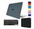 Kit Capa Case Para Macbook New AIR 13.6" A2681 A3113  com Chip M2 M3 Touch ID 2022 + Pelicula de Teclado + Bag CINZA FOSCO