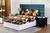 Kit Capa Colchão Casal Padrão +2 Capas de Travesseiro Almofada Fronha 50x70cm em Malha Gel Estampado ESTAMPA 22