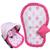 Kit Capa de Bebê Conforto + Capa de Carrinho + Jogo Protetor de Cinto + Capota Solar - Mãe e Filho Enxovais Cccc balão rosa