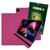 Kit Capa Ipad Pro 12.9 4ª Geração 2020 Case Couro Giratória Anti Impacto + Pelicula HPrime Premium Pink