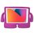 Kit Capa Ipad Pro 2017 A1701 A1709 A1852 Tela 10.5 Infantil Emborrachada Durável Alça + Pelicula Pink