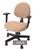 Kit Capa para Cadeira de Escritório Universal Assento e Encosto Bege